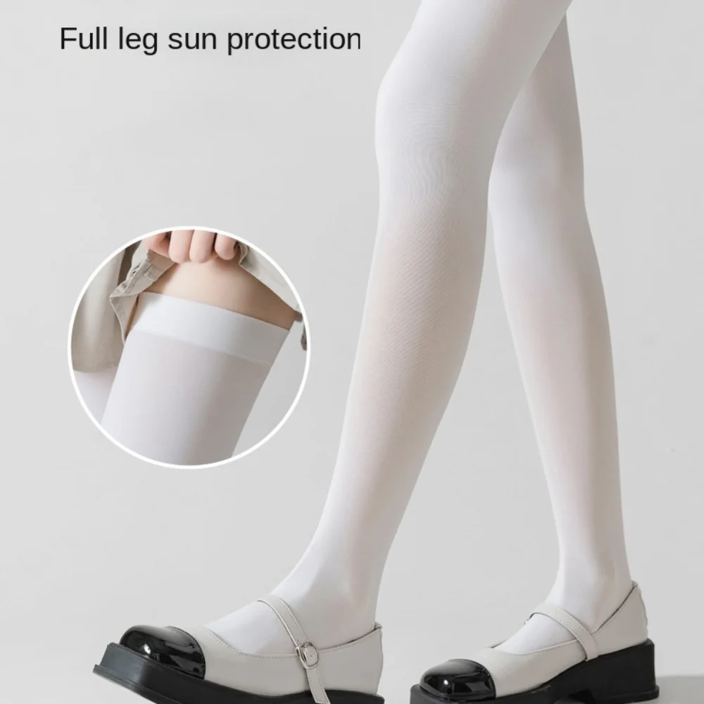 

Солнцезащитные высокие носки до колен, впитывающие пот, дышащие компрессионные длинные рукава для ног, эластичные, 1 пара