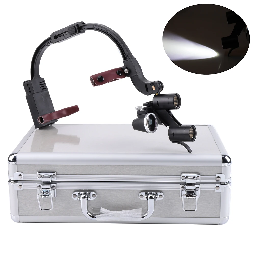 KWS® FD-501-K 4.0X/5.0X/6.0X Occhiali Binoculari Ingranditori Per Dentisti Per Odontoiatri E - Foto 3