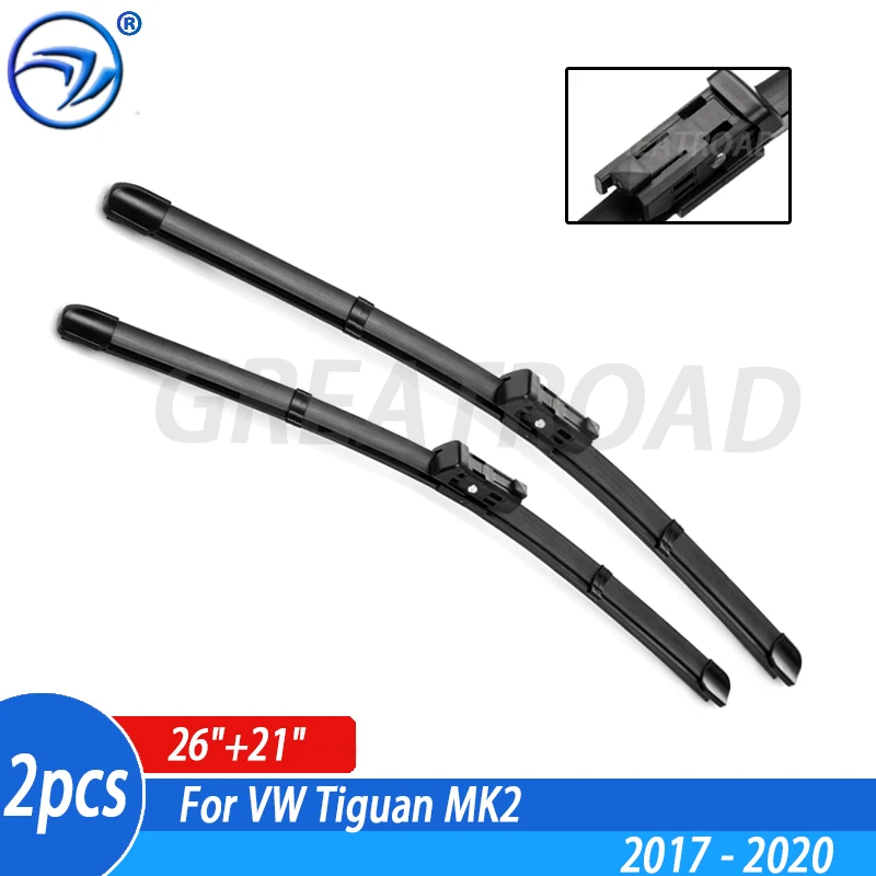Wiper LHD Front Wiper Blades For VW Tiguan MK2 2017 2018 2019 2020