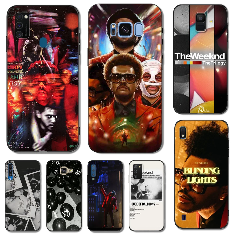 Black Tpu Case For Samsung Galaxy A6 A8 A9 2018 Plus The Weeknd House Of Balloons