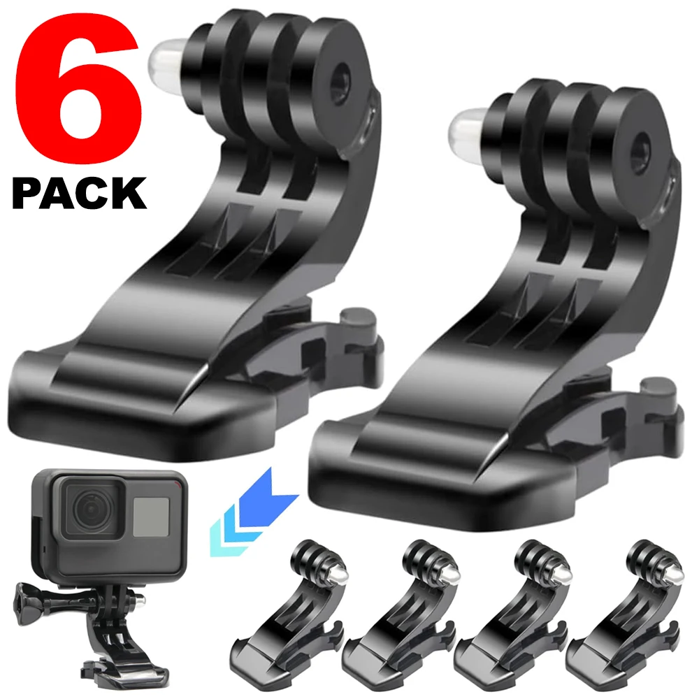 Lot de 1 à 6 coques de protection pour caméra d'action, étui en silicone