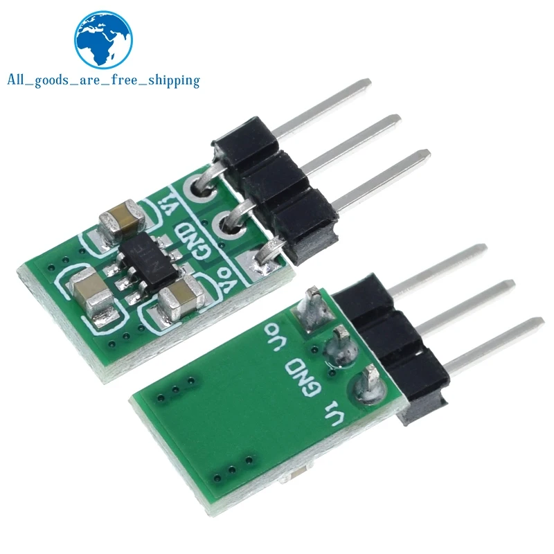 TZT Mini 1.8V 3V 3.7V 5V to 3.3V Boost & Buck Low Noise Regulated Charge Pump 2 in 1 DC/DC Converter