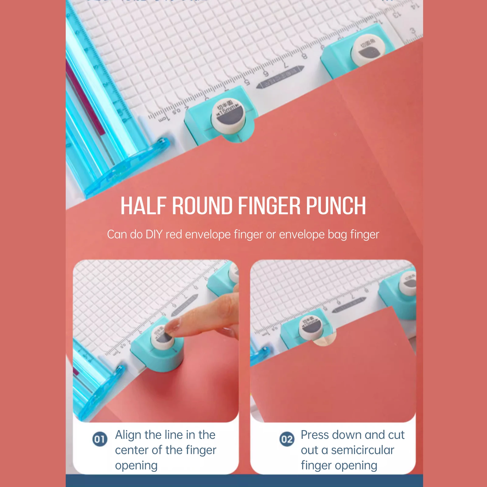 KW-trio 13095 Paper Trimmer Scoring Board 7 in 1 Craft Paper Cutter Blades Scoring Tool with Folding for Making Photo