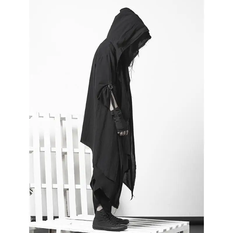 ARENS Techwear Goth Coat Men's Windbreaker Gothic Hip Hop