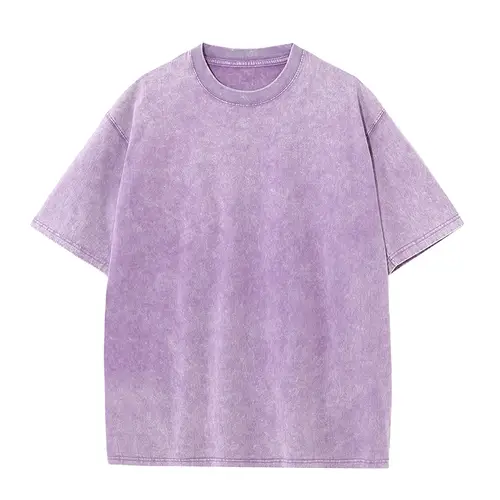 100% Cotton T-shirt Custom Logo Street Trend Short Sleeve T-shirt Embroidery Design European American Size Tops Printing Pattern - Image 9