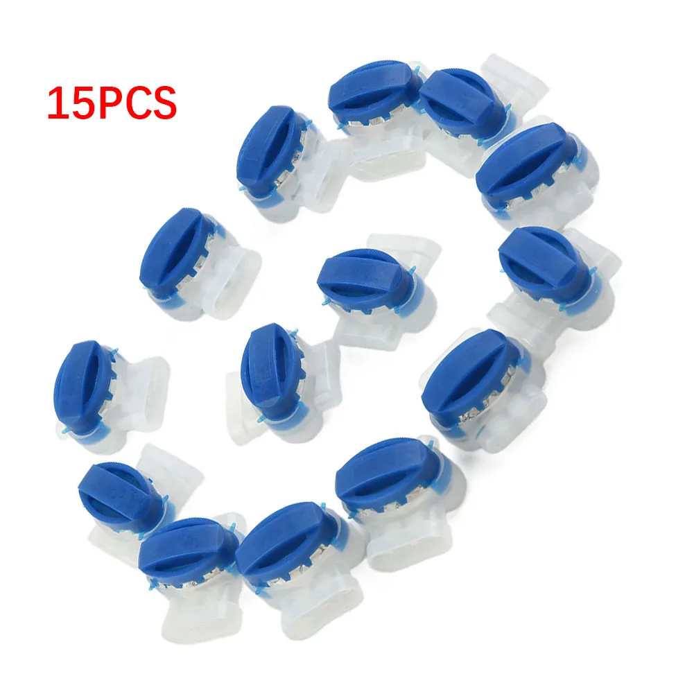 15pcs Cable Connector For WORX Landroid Wire Repair Lawnmower  Terminal Waterproof Connectors Outdoor Garden Power Tools