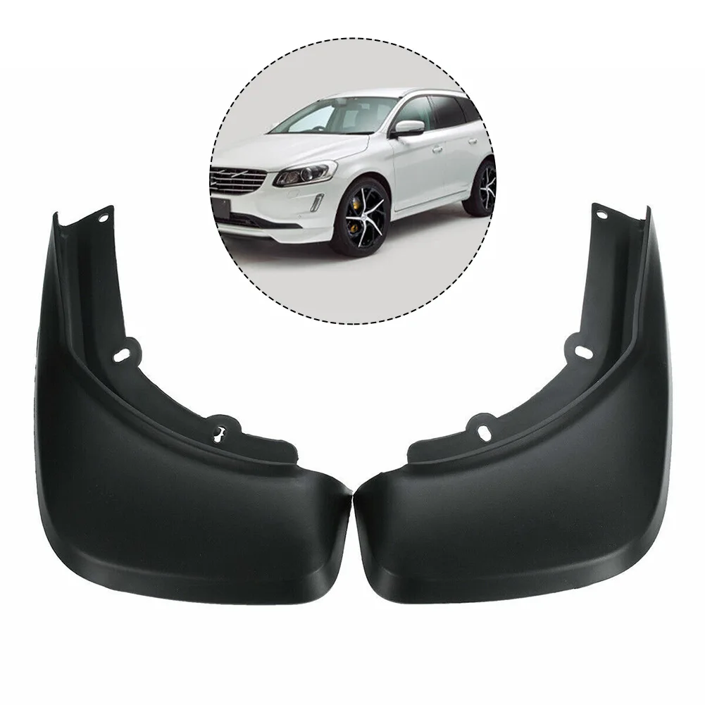 

For Volvo XC60 14-17 1Set Mud Flaps Direct Fit Front And Rear Plastic Splash Guard Mudguards 31359689 31359690