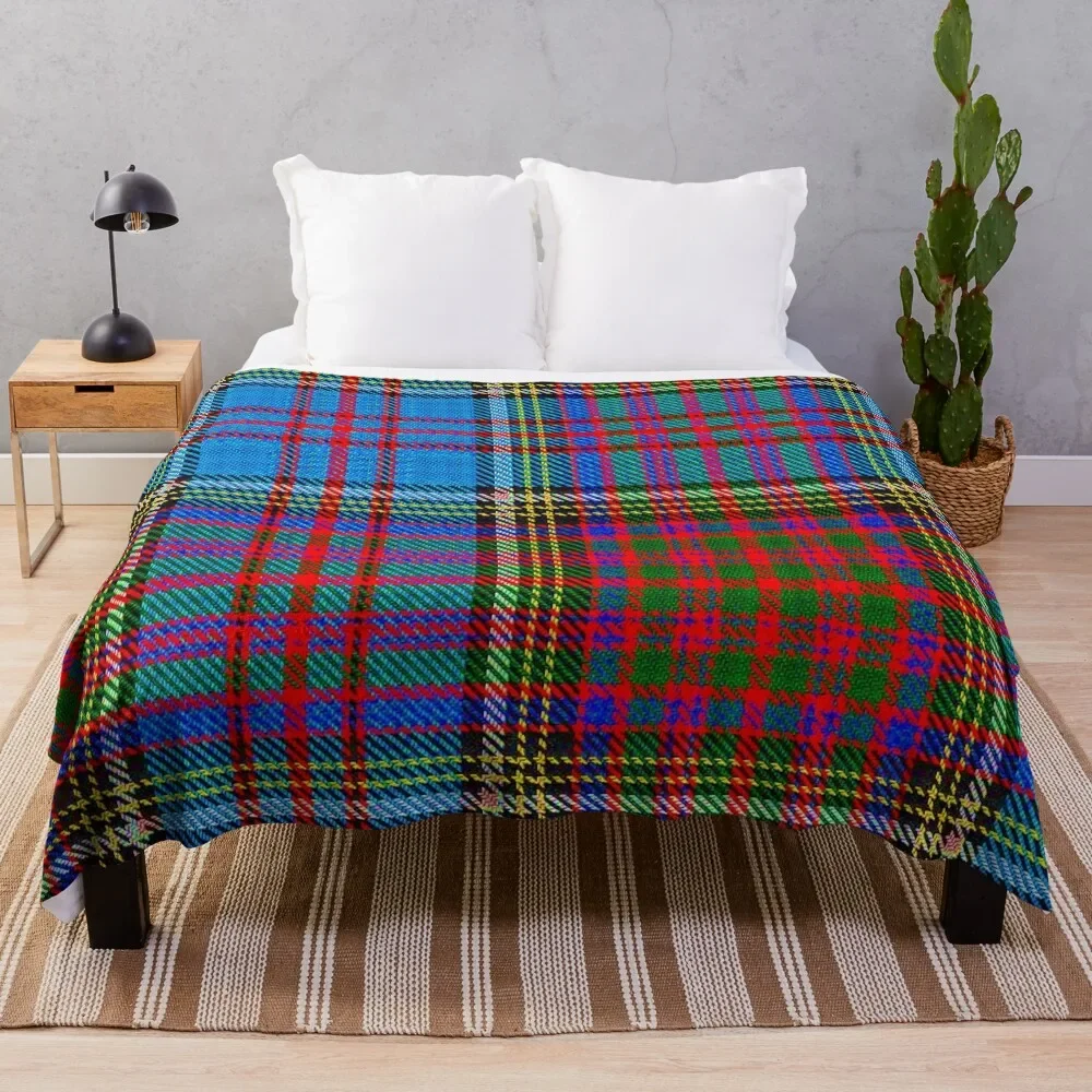 

Anderson Clan Tartan Throw Blanket Luxury For Sofa Thin Multi-Purpose Blankets