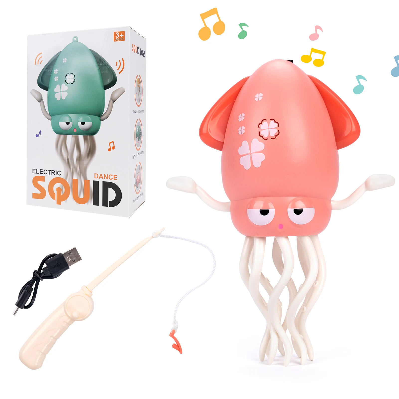 Pink Octopus-USB