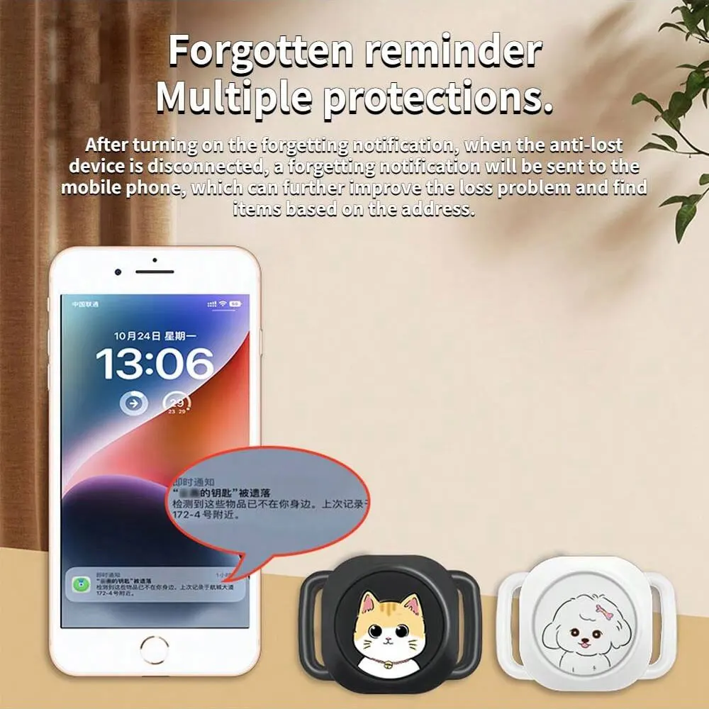 Global Positioning Mini Anti-Lost Positioning GPS Tracker IP67 waterproof Keychain For Dogs&Cats Pets Wallet LuggageTracker Gift