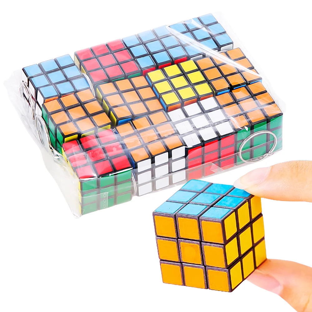 Magic Cube Toys 12Pcs Children Educational Toys Kindergarten Prize Kids Party Favors