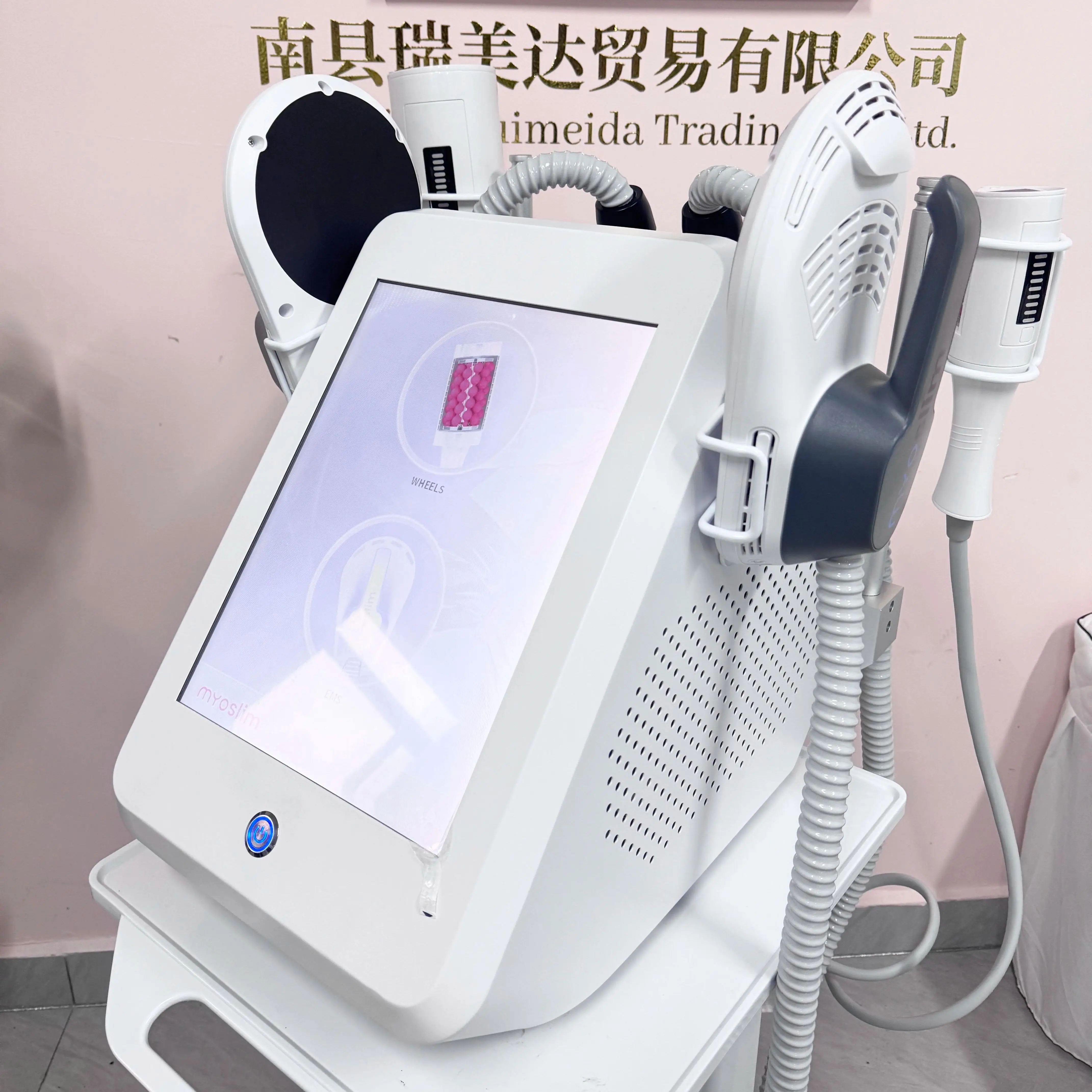 Hot Selling Slimming Massage Cellulite Body Facial Treatment 360 Degree Vibration Therapy Inner Ball Roller Fat Removal Machine - immagine 5