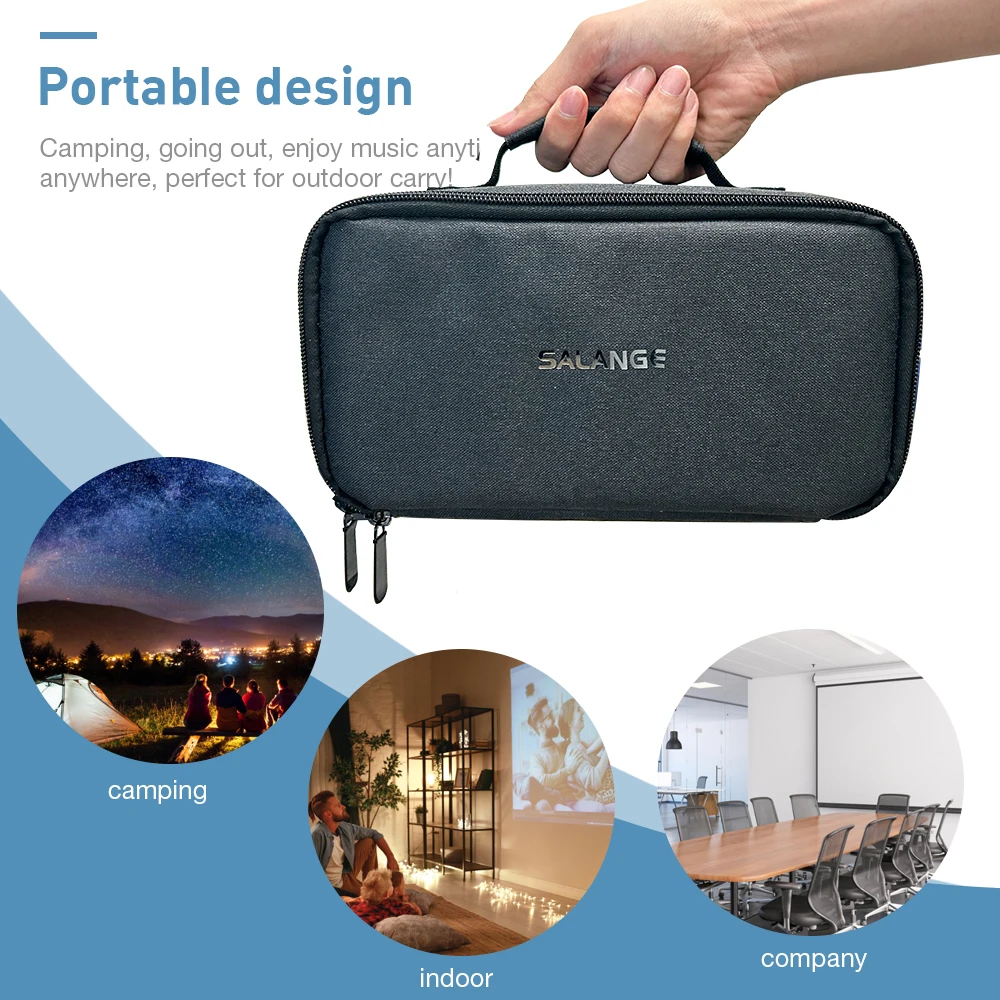 Projector case Salange HY320 Storage Travel Carry for HY320 Zipper Protector for HY300