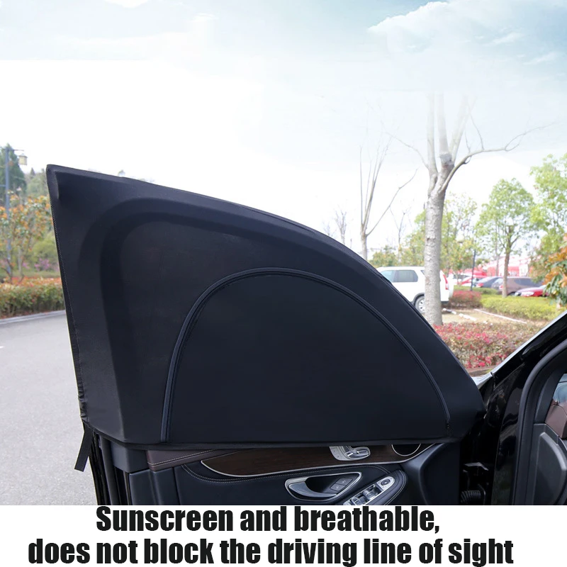2pcs Universal Magnetvorhänge Auto Sonnenschutz UV-Schutz Auto