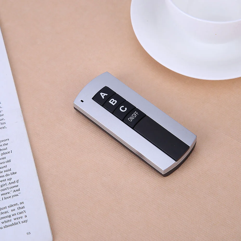 3 Ways ON/OFF 220V Wireless Remote Control Switch Digital Remote Control Switch Multifunction Light Lamp Gadgets