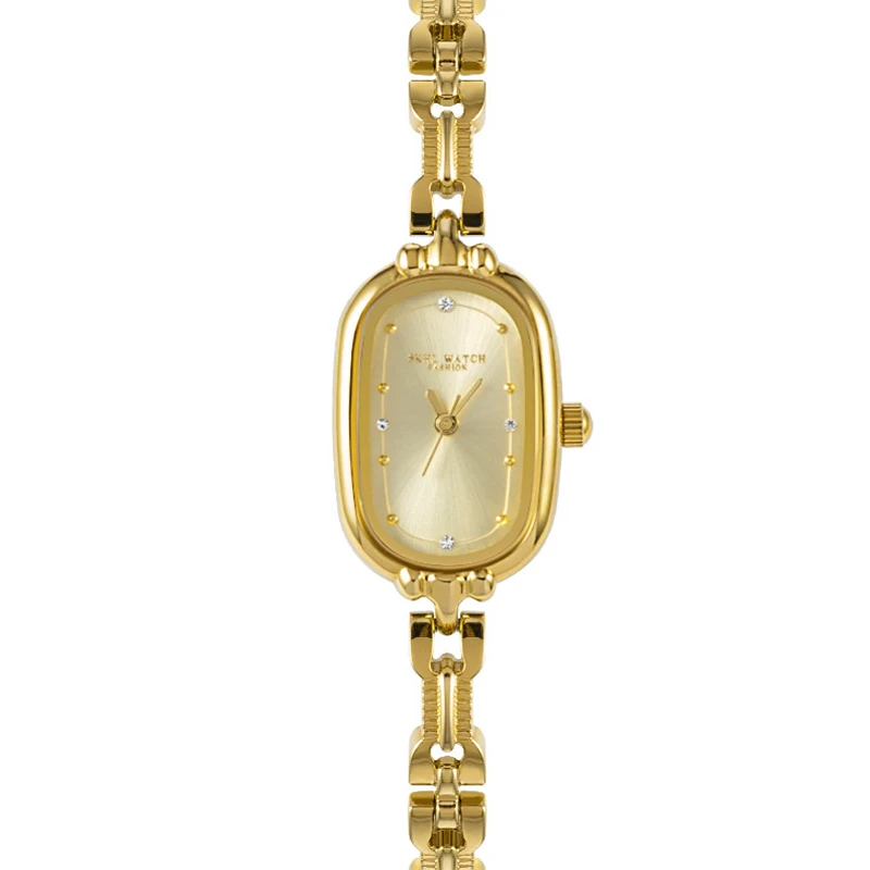 Mulheres de Luxo Pulseira Relógios Moda Retro 2023 Novo Design Feminino Vestido Relógio de Pulso Senhoras Quartzo Relógio de Ouro Dropshipping - Image 2