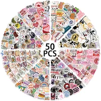 50PCS Smutty Dark Romance Bookish Spice Reader Girl Cartoon Booktok Sticker Aesthetic Car Kindle Ipad Phone Laptop Diary Sticker 1
