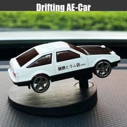 Sporty Drift Car Dashboard Toy: Swinging Race - Inspired Interior Ornament (AE Drift)