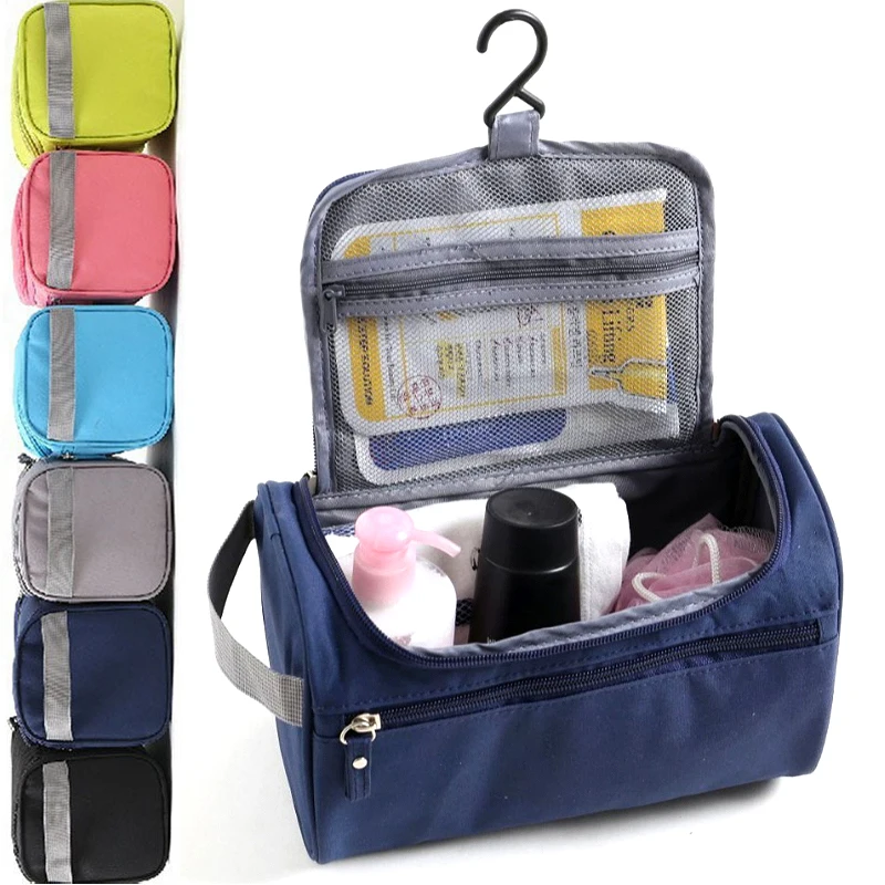Waterproof Hanging Travel Toiletry and Cosmetic Organizer with Large Capacity