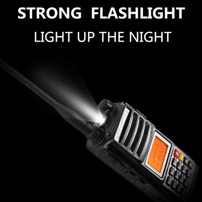Quansheng Walkie Talkie TG-UV2 Plus Type-C Charging 10W Superheterodyne 4000mAh Portable FM RadiosLong Range Communication Radio 3