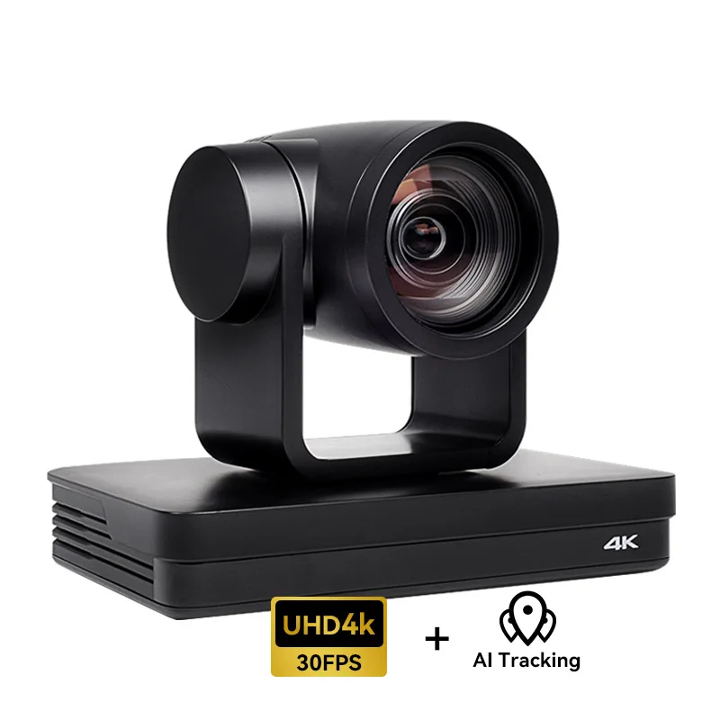 Onvif POE PTZ AI 얼굴 자동 추적 PTZ USB 웹캠, 화상 회의용 12x 줌 SDI HDMI 비디오 카메라 HC510, 4K UHD 8MP