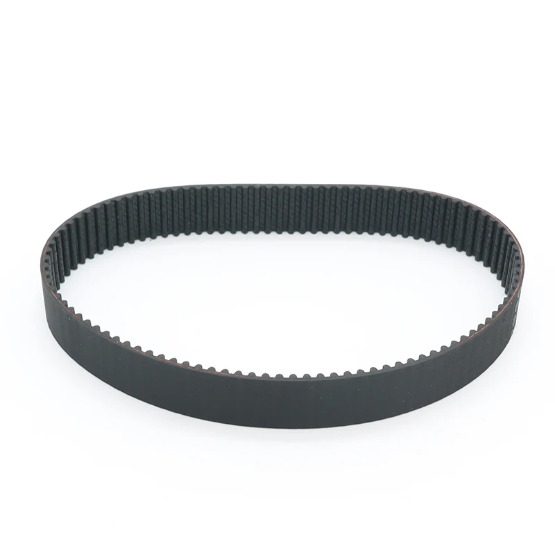 HTD 2M 타이밍 벨트 2M 폐쇄 루프 고무 벨트 폭 4/6/10/15mm 길이 118 120 126 130 136 142 158mm 2M 드라이브 톱니 벨트 HTD2M