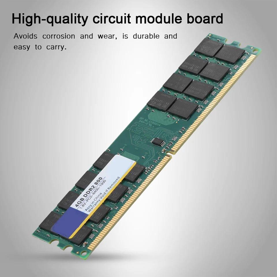 Tutoy 8Gb 2X4Gb Ddr2 800Mhz Pc2-6400 240-Pin Desktop Memory Module AMD CPU Processor Dedicated Desktop Computer Memory