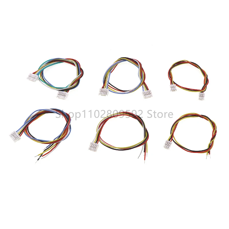 10 PCS Wire Connector Set – GH Series 1.25MM (10CM/20CM/30CM Length, 28 AWG)