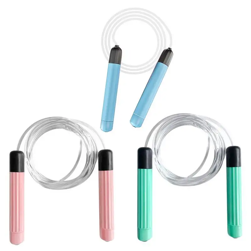 Glowing Skipping Rope 3 Meters Long Jump Ropes LED Light Up Fast Skipping For Aerobic Exercise For Kids School P.E. Class Sports