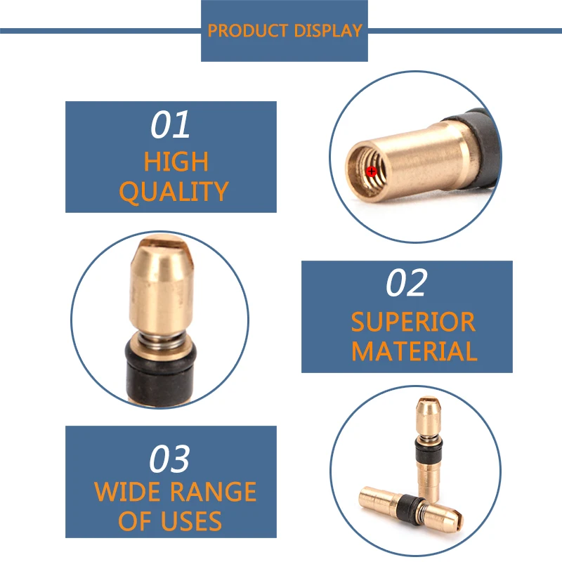 Air Pump Parts 2pcs Copper Piston 30Mpa 300bar 4500psi High Pressure Pump Spare Kit Third Stage Replacement Kit