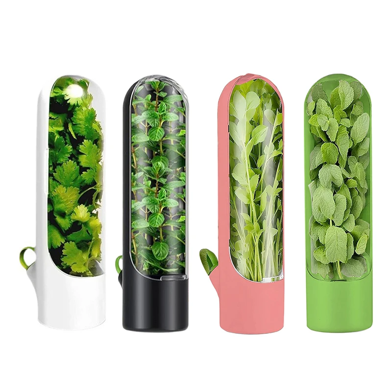1/2/3Pcs Vegetable Preserving Bottle Herbal Preserving Herb Storage Bottle Home Kitchen Gadget Fresh for Storing Kitchen Supply 4