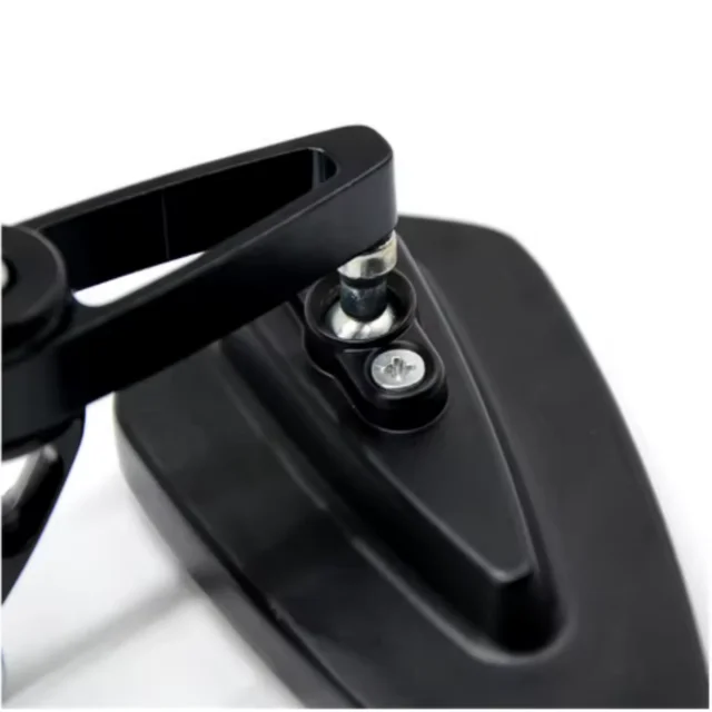 1Pair CNC Aluminum Motorcycle Bar End Rearview Mirrors Anti-Glare Side Mirror For Honda Yamaha Kawasaki Suzuki Motorbike Parts
