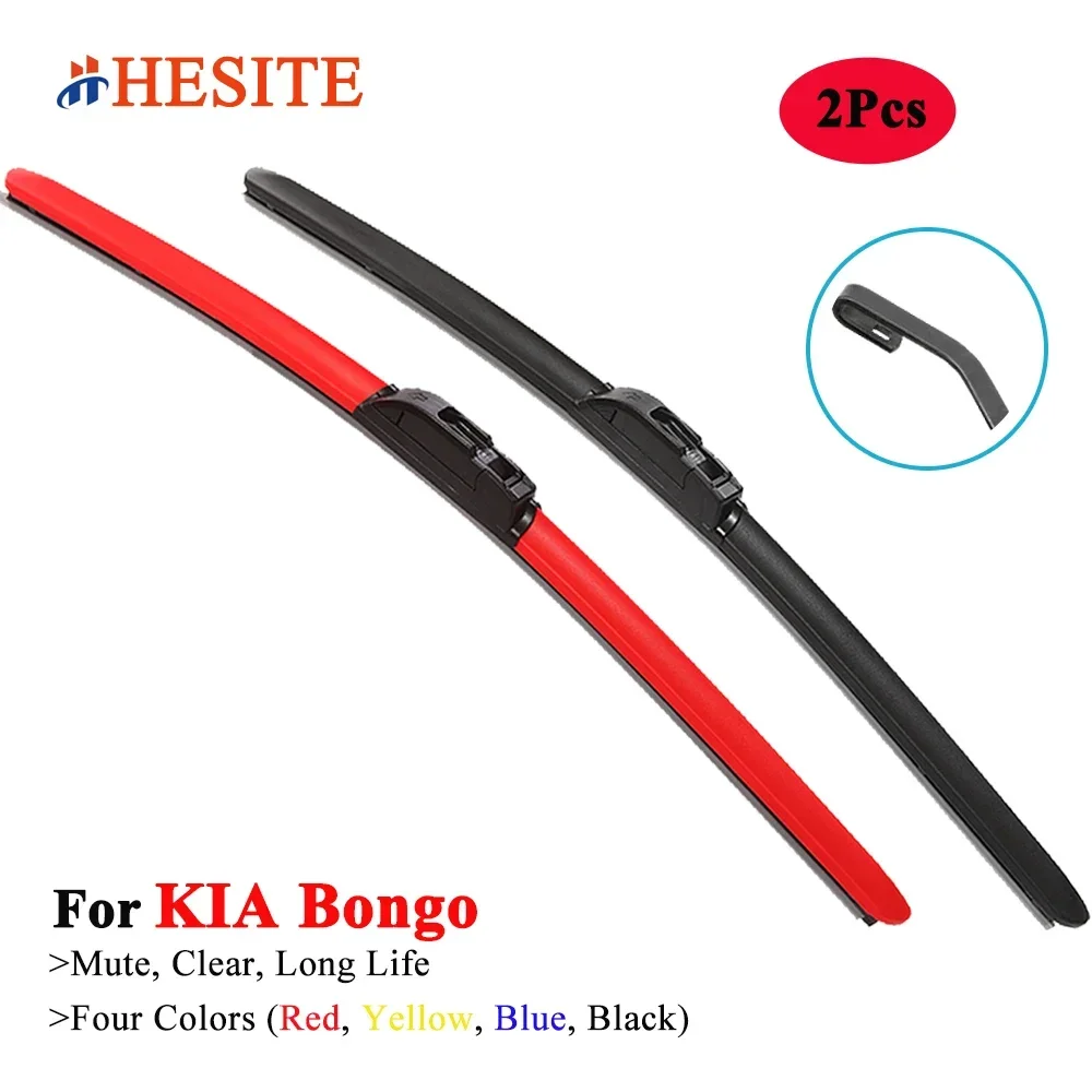 

HESITE Colorful Wiper Blades For KIA Bongo MPV BUS Frontier 1997 2000 2005 2008 2011 2015 2016 2019 2020 2021 Windshield Brushes