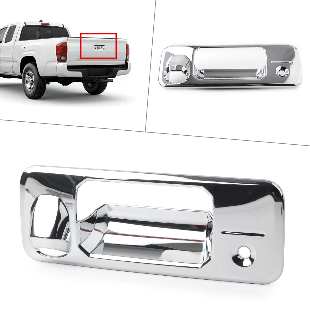

Хромированная накладка на заднюю дверь для Toyota Tacoma 2015 2016 2017 2018 2019 2020 2021 2022 2023