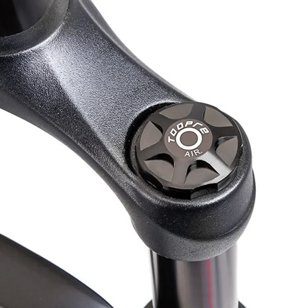 

Lightweight Aluminum Alloy Fork Cap For Bike Bicycle Air Gas Fork Compatible With For ManitouMaguraFOXDTROCK SHOX