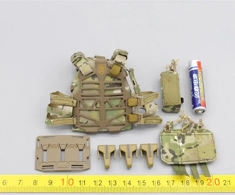 

1/6 scale Easy&Simple ES 26054R C.B.R.N Assault Team Tactical Vest & Pouch Model