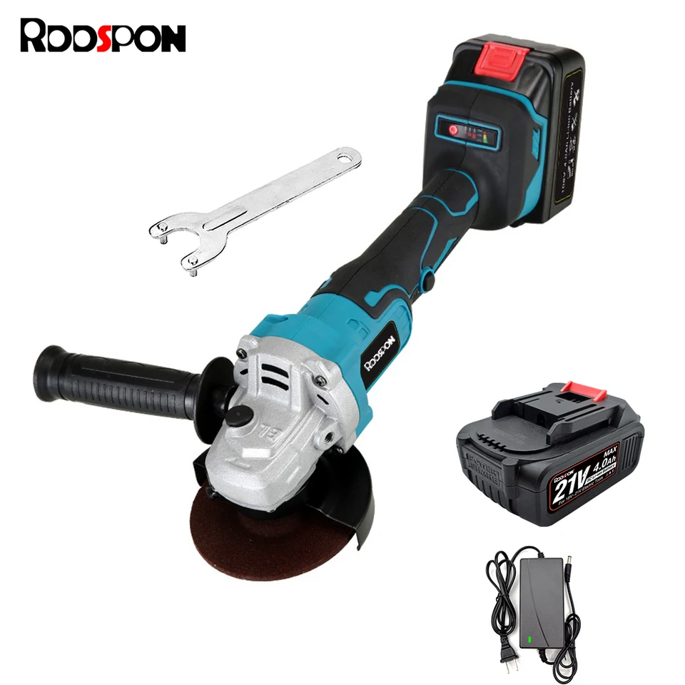 100mm Brushless Electric Angle Grinder 125mm Gear for Makita