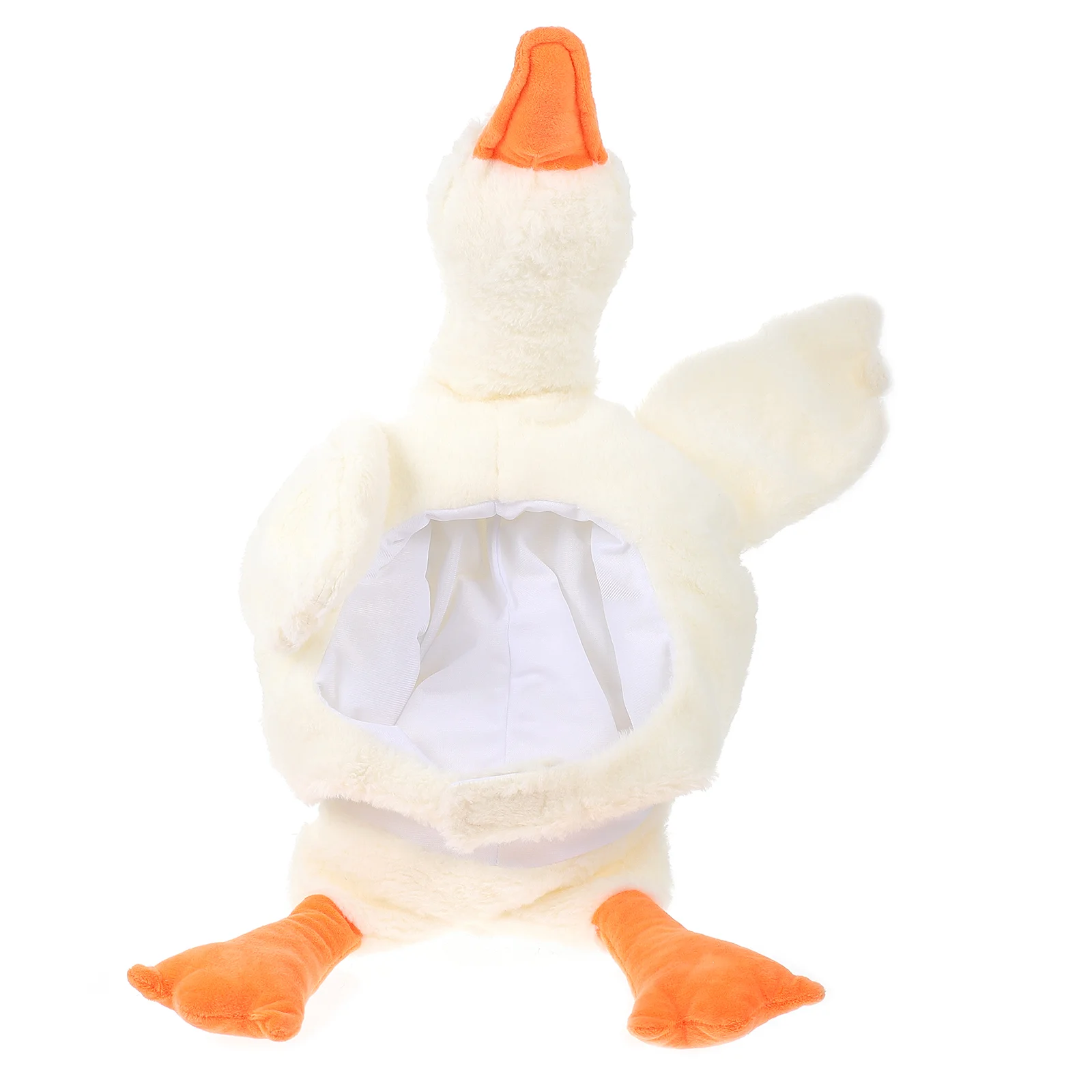 

White Goose Headgear Festive Headgear Hat Plush Hat Creative Party Photo Prop Headdress Decor Lovely Party Hat Accessories