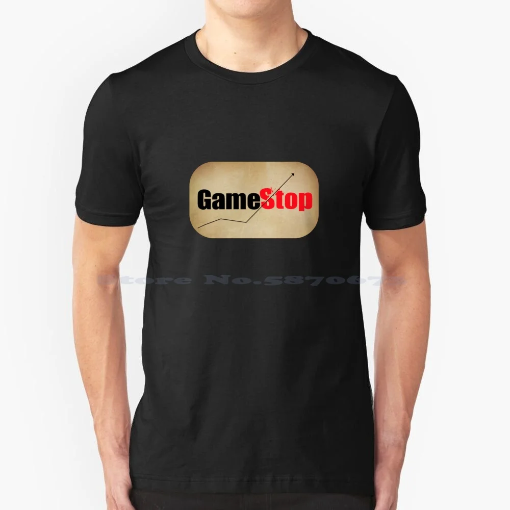 Gamestop T Shirt 100% Cotone Tee Gamestop Meme Gamestop Stock Gamestop To The Moon Gme Gang Earing R Wsb R Wallstreetbets