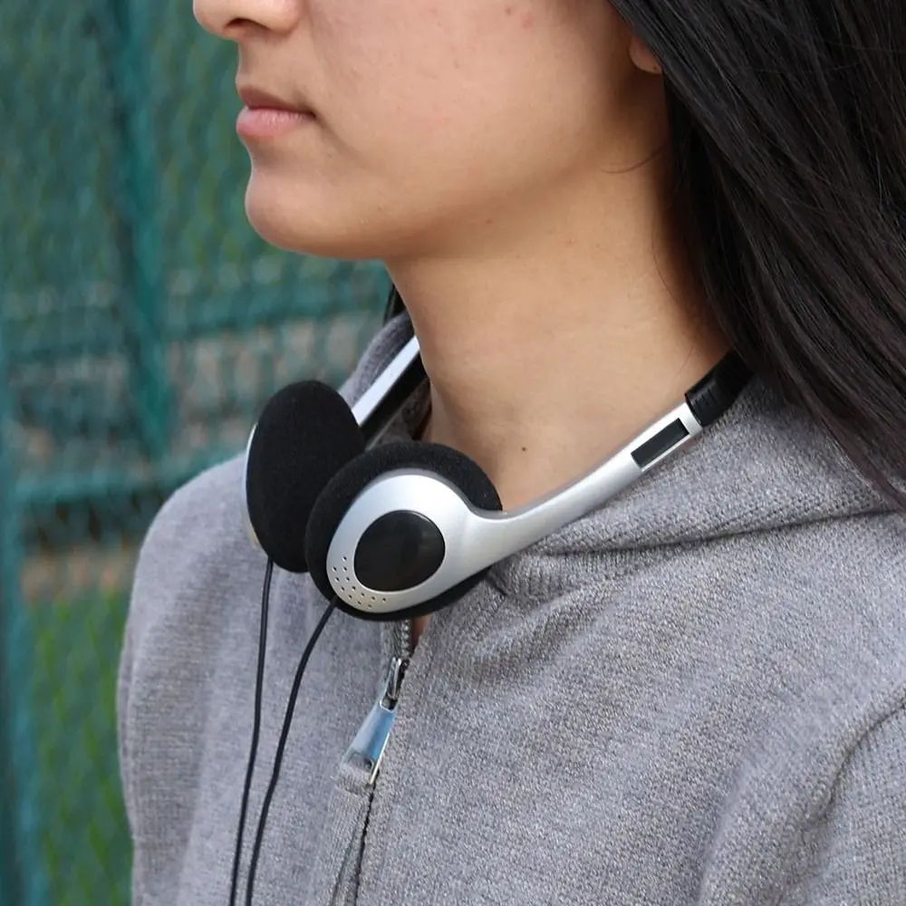 Retro Wired Headphones MP3 Wired Connection Music Over Ear Earbud Walkman Earphone Personality Hip Hop Trends Sports Headphones