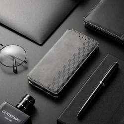 Leather Flip Case Card Wallet with Stand and Magnetic Closure for Moto G56 5G (GRAY)