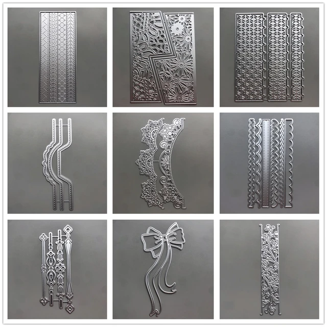 Lace Bordr Cut Dies For Card Making Metal Cutting Dies DIY Paper Crafts  Wedding Emboss Template Stencil Photo Album Decor 2021 - AliExpress