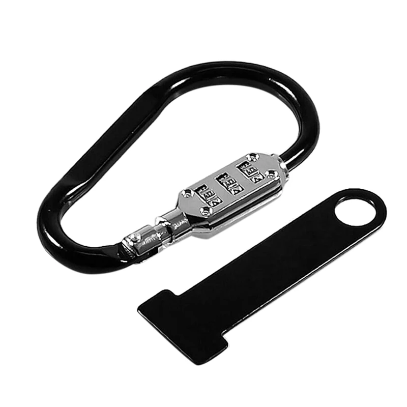 Motorcycle Helmet Lock Anti-Theft Open Face Helmet Lock Fastener + T-Bar for Racing Motorbike Bike