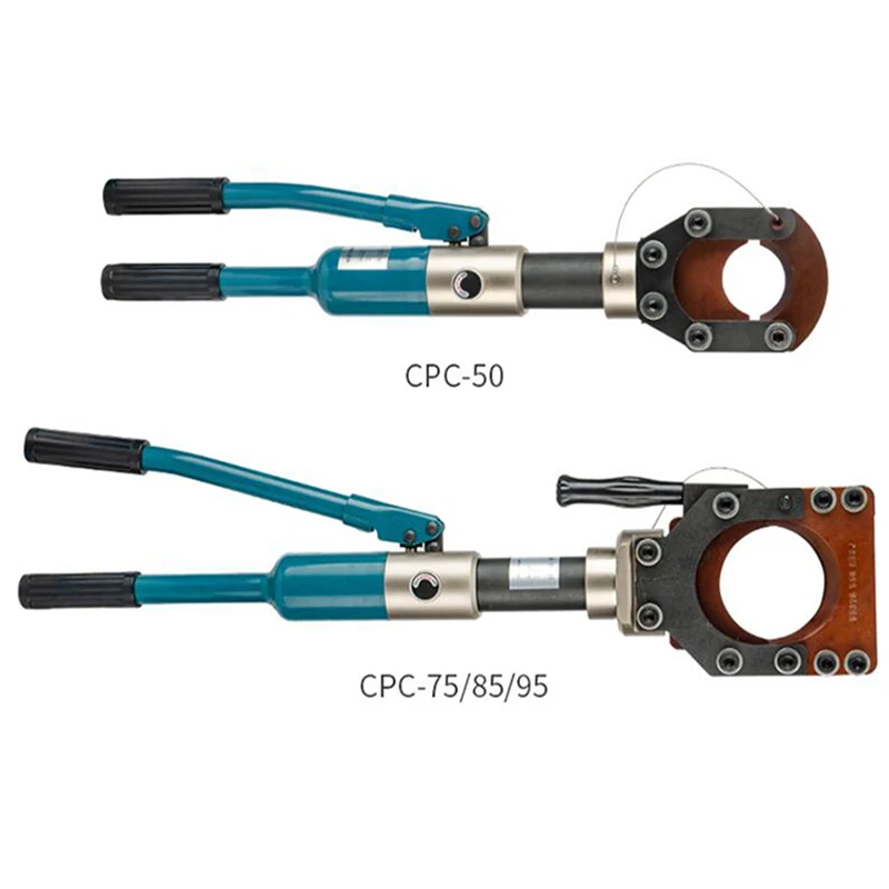 Manual Hydraulic cable scissors CPC-50/75/85/95mm Cable cutting tool Copper aluminum Armored cable Cutting pliers Cable shear air shear diy metalworking multi purpose scissors foldable metal air shear pneumatic hand tool cutter nipper