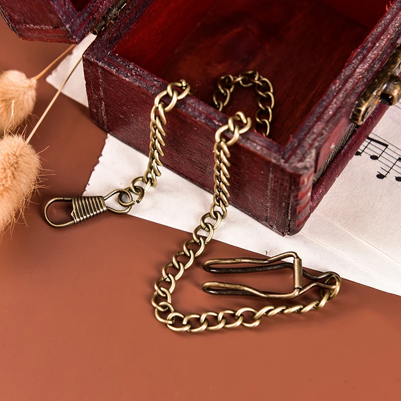 Bronze Alloy Chain FOR Antique Quartz Women Mens Vintage Pocket Watch Chains Fashion Chain