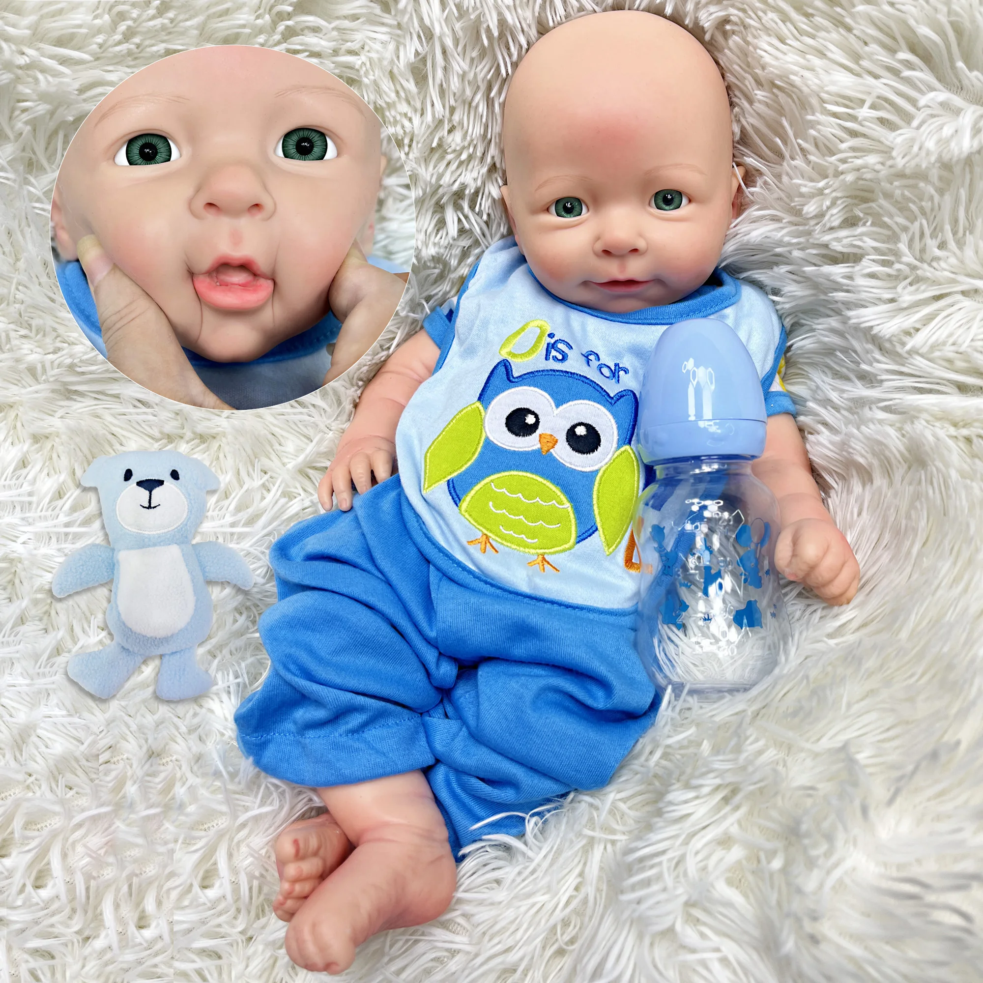 専用です♡ フルビニール　リペイント&カスタム男の子　リボーンドール カスタムオーダー リボーンドール 男の子または女の子 Lisa by