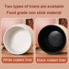 Multifunctional  Rice Cooker Hotpot Skillet Soup Porridge Stew Shabu Non-stick Ceramic Pot Food Meal Steamer Heater 5