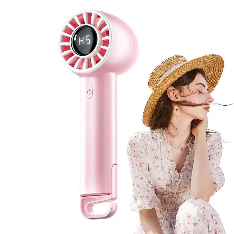 

Маленький Турбовентилятор для путешествий, персональный USB-вентилятор с аккумулятором, настольный вентилятор с цифровым дисплеем, идеальный помощник для путешествий