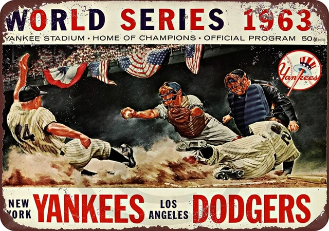 vintage yankees poster