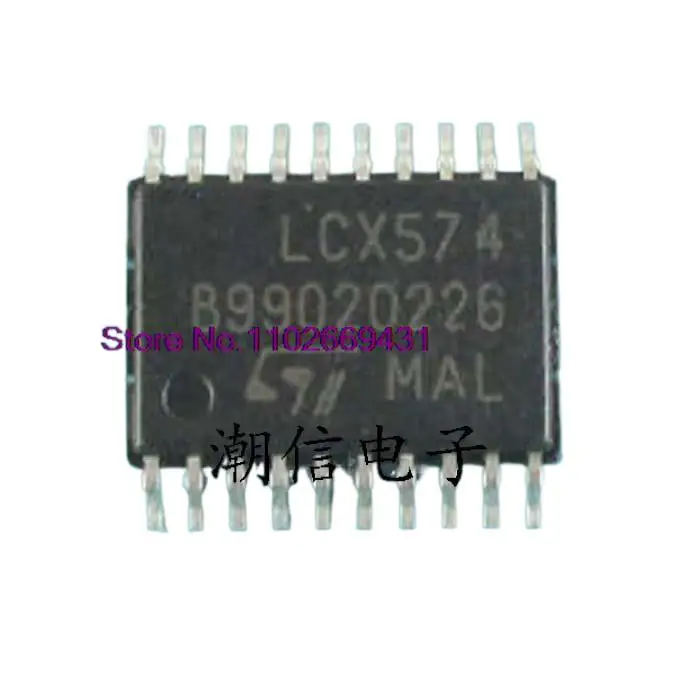 

20PCS/LOT LCX574 TC74LCX574FT TSSOP-20 Original, in stock. Power IC